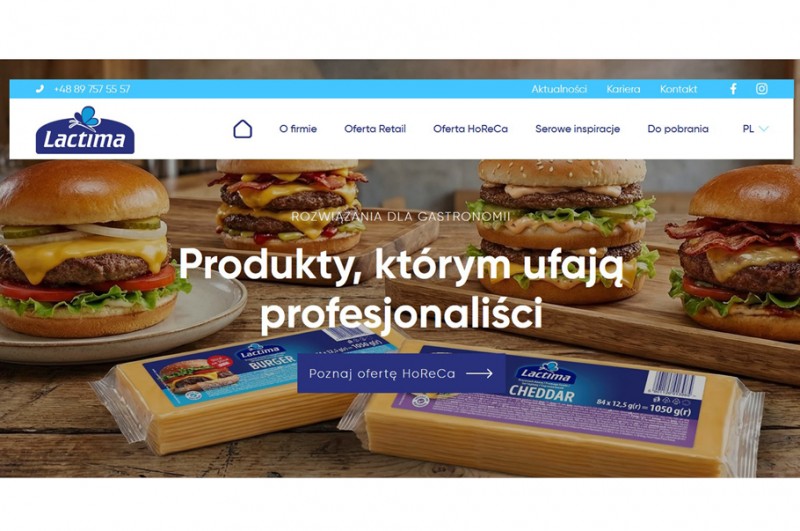Nowa strona internetowa Lactima