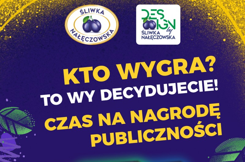 Wystartowało głosowanie publiczności w konkursie Design by Śliwka Nałęczowska 2026!