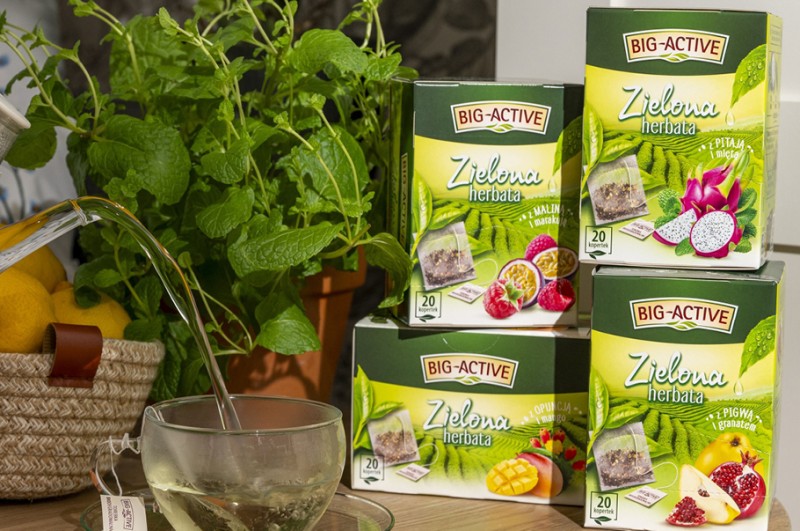 Zielone herbaty Big-Active jako codzienny rytuał odnowy i inspiracji