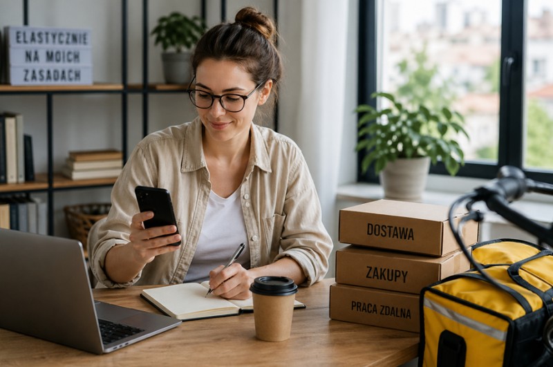 Badanie Ipsos: Polacy popierają elastyczną pracę platformową