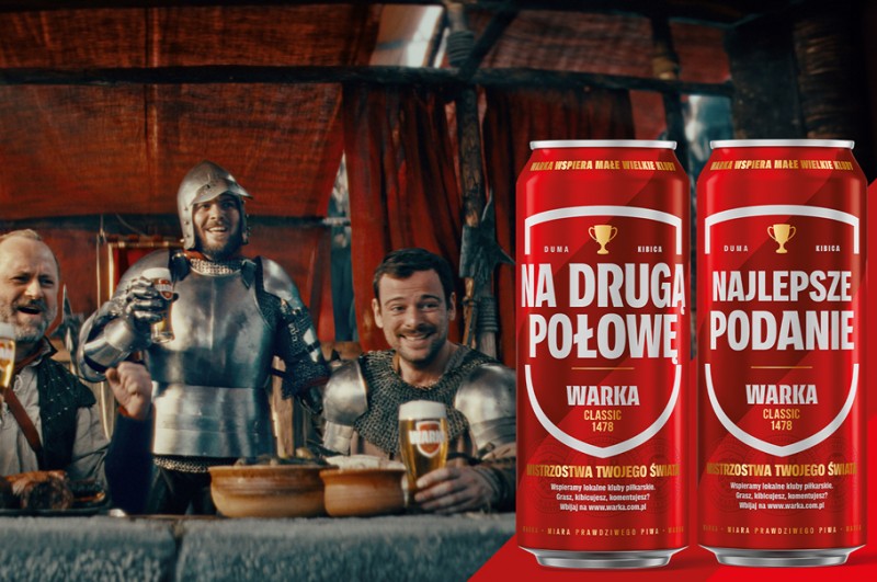 Warka wchodzi w czas największych sportowych emocji z nowym spotem 