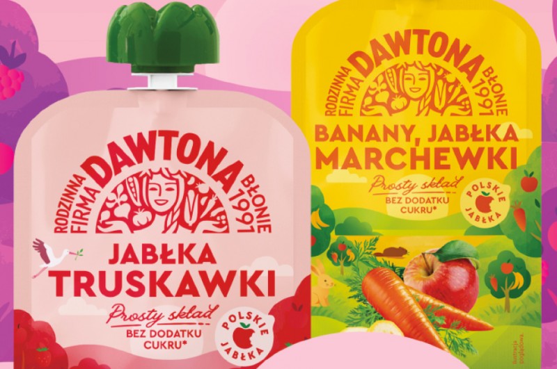 Mniamm musy – owocowa kraina musów Dawtony dla dzieci