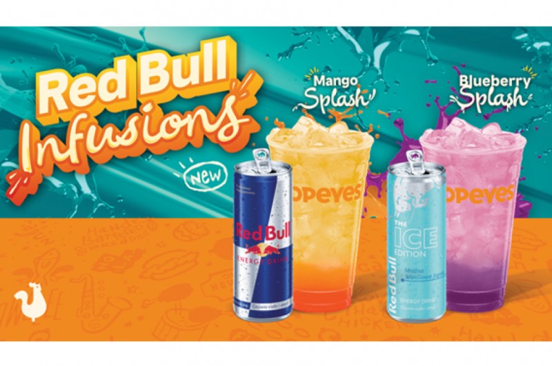 Popeyes i Red Bull łączą siły 