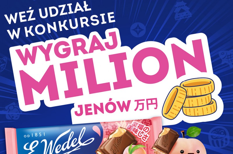 „Wygraj milion jenów” – nowy konkurs od marki E.Wedel