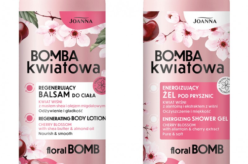 „Bomba Kwiatowa” marki Joanna zmienia pielęgnację ciała