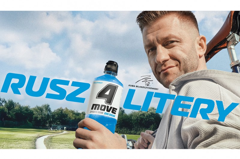 „RUSZ 4 LITERY” – 4MOVE zachęca Polaków do ruchu