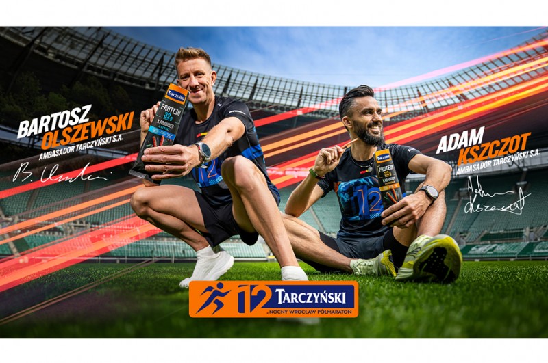 Adam Kszczot i Bartosz Olszewski ambasadorami 12. Tarczyński Nocnego Wrocław Półmaratonu