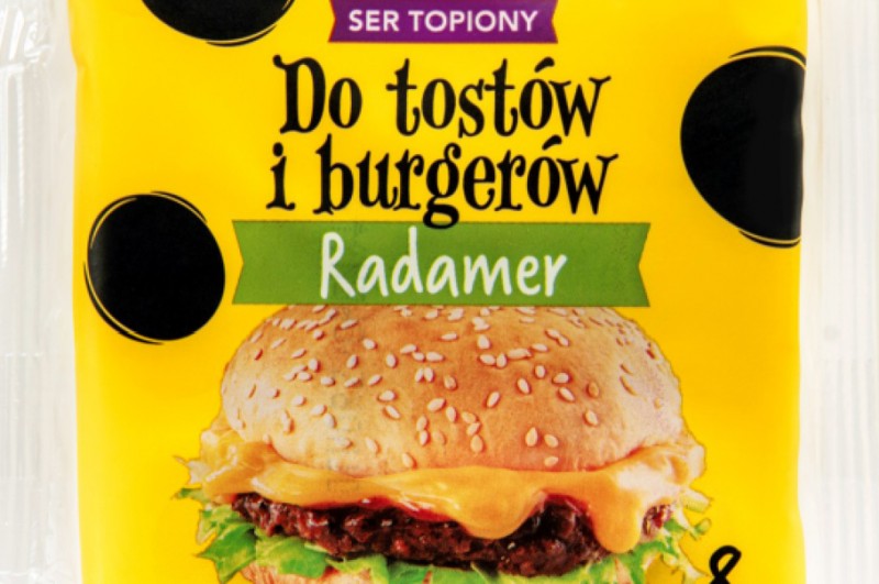 Ser topiony do tostów i burgerów Radamer