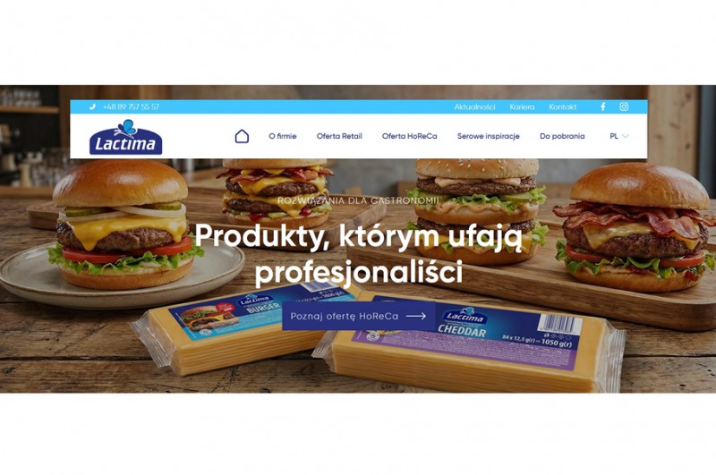Nowa strona internetowa Lactima