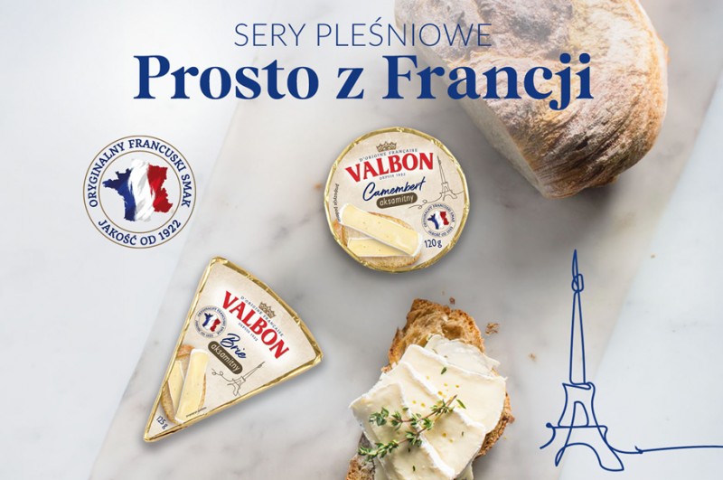 Valbon prosto z Francji. Autentycznie francuski smak codziennych przyjemności!