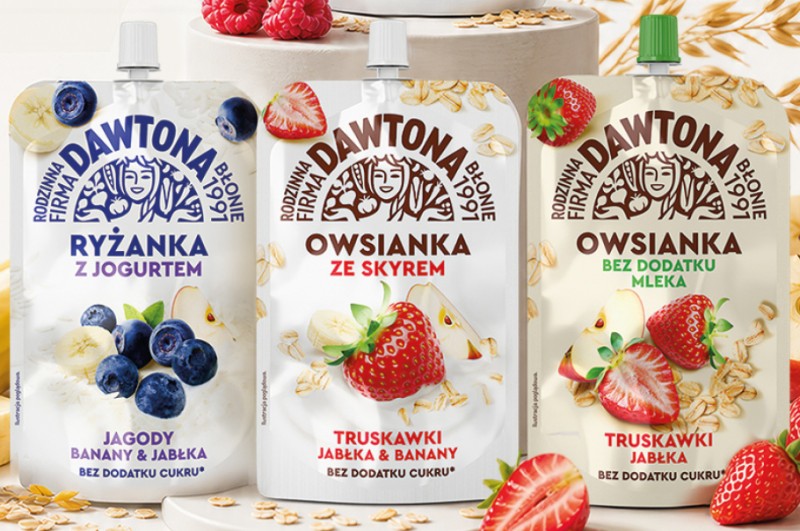 Dawtona wprowadza nową linię musów on-the-go