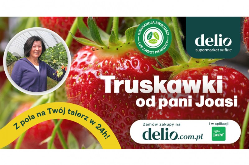 Polskie truskawki trafiły do delio.com.pl. Świeże owoce prosto od rolników