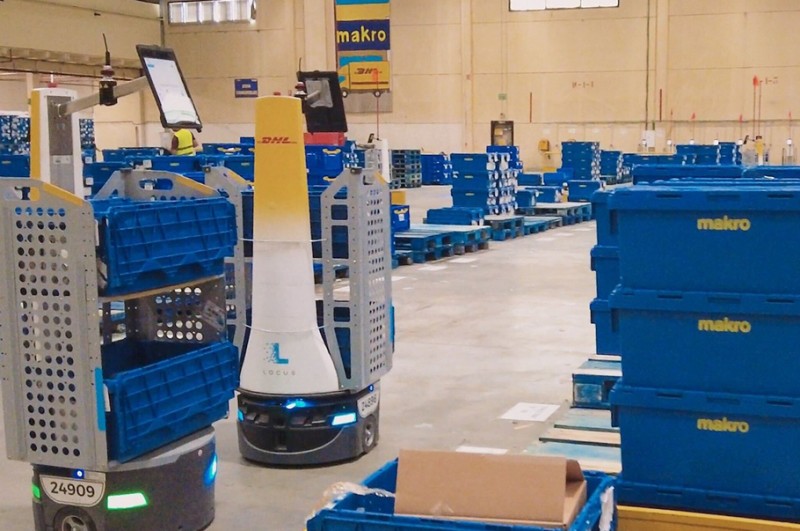 Makro zwiększa wydajność magazynu w Hiszpanii dzięki robotom Locus Robotics