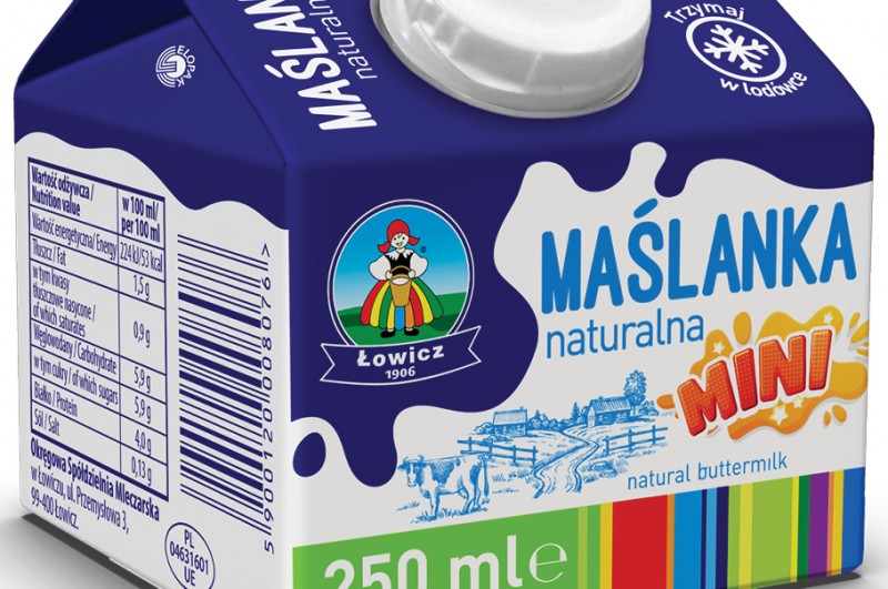 Maślanka naturalna mini od OSM Łowicz