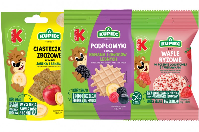 Przekąski Kubuś x Kupiec: Chrup, gdzie chcesz!