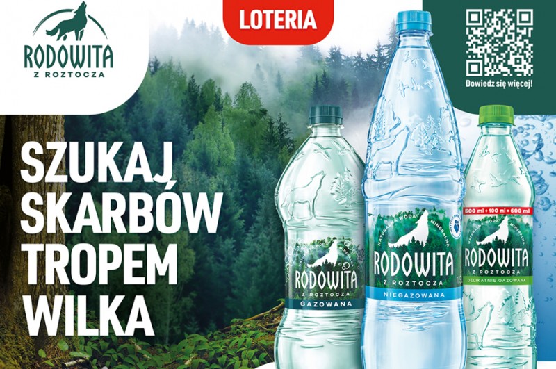 Rodowita z Roztocza rusza z loterią „Szukaj Skarbów Tropem Wilka”