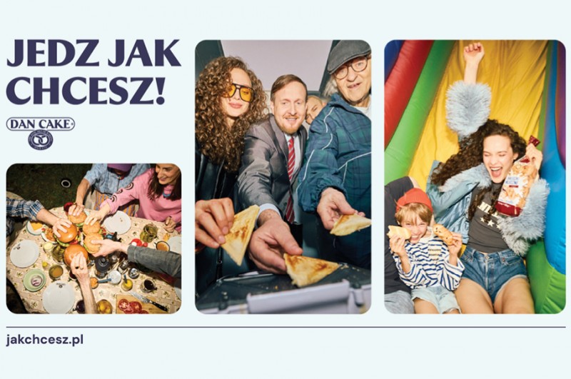 Dan Cake odświeża platformę komunikacji „Jedz jak chcesz” i rusza z wakacyjną kampanią marki