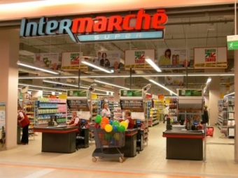 Intermarché w centrum handlowym