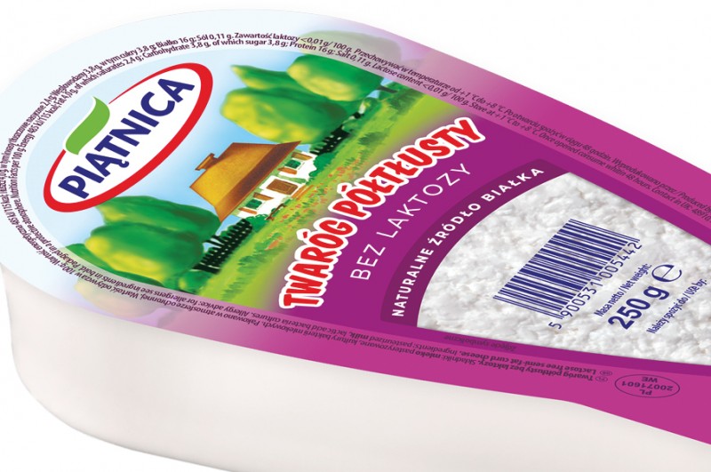 Twaróg półtłusty bez laktozy