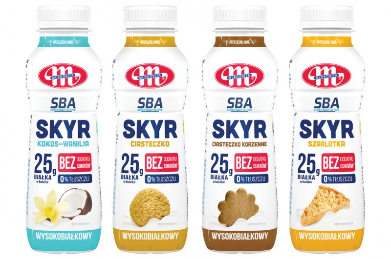 Super Body Active skyr wysokobiałkowy 0% tłuszczu bez dodatku cukrów