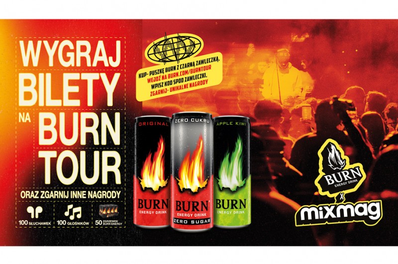 Burn Energy Tour powraca. Wygraj bilety na polski przystanek