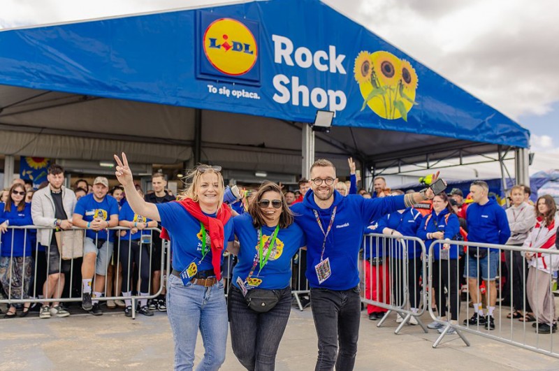 Rockowa Wyspa Lidla wystartowała na Pol’and’Rock Festival 2026