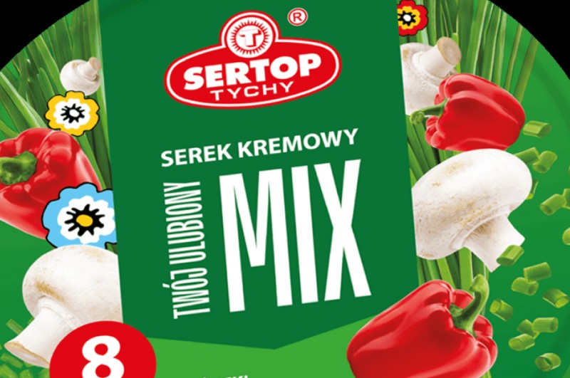 SERTOP odświeża wizerunek swoich serów topionych