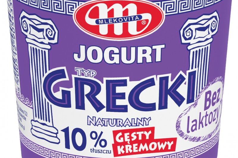 Jogurt naturalny typ grecki 10% bez laktozy