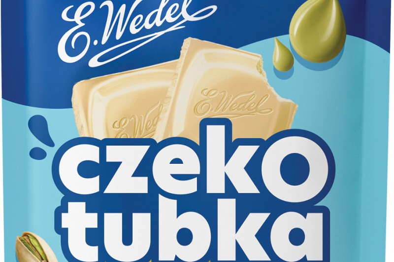 Czekotubka Krem pistacjowy – nowość od E.Wedel