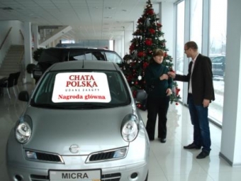 Chata Polska wręczyła kluczyki do Nissana Micra