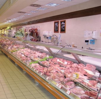 Schłodzić i wyeksponować produkty