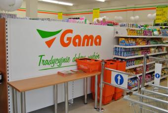 Gama: co najmniej cztery nowe placówki miesięcznie