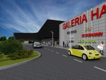 W Brwinowie rośnie nowa galeria handlowa