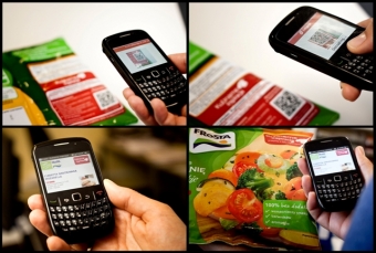 QR kody na opakowaniach nowych warzyw marki FRoSTA