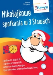 Królik Bugs ze św. Mikołajem rozdają prezenty