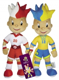 Maskotki UEFA Euro 2012™ nie tylko w Polsce 