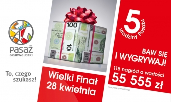 Pasaż Grunwaldzki świętuje 5 urodziny!