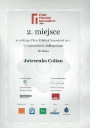 Filary Polskiej Gospodarki - Jutrzenka nagrodzona 