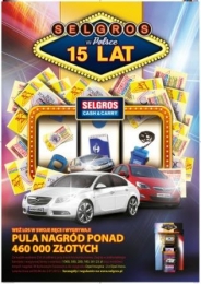 Loteria promocyjna „15 LAT SELGROS w POLSCE”