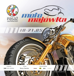 Motomajówka w Pasażu Grunwaldzkim