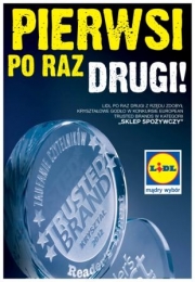 Lidl uhonorowany tytułem Kryształowej Marki Godnej Zaufania