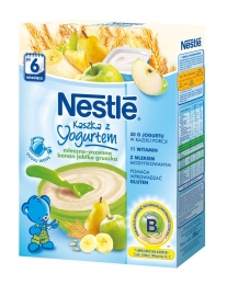Marka Nestlé wprowadziła nowe kaszki z jogurtem 
