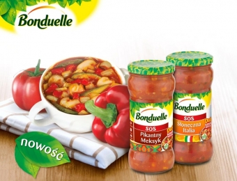 Pyszne sosy pełne warzyw Bonduelle