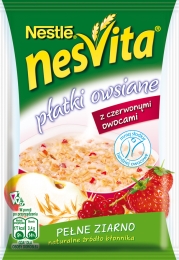 Płatki owsiane NESVITA w nowym opakowaniu