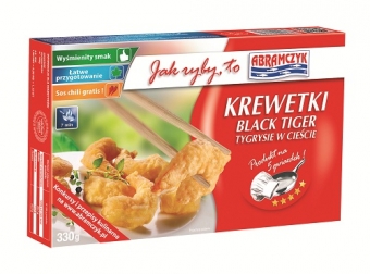 Polędwice z mintaja i krewetki w cieście  – produkty na 5 gwiazdek!  