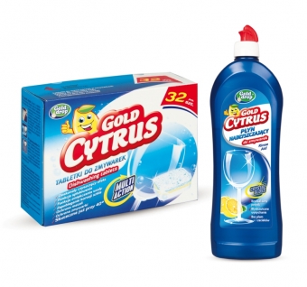 Preparaty do zmywarek Gold Cytrus