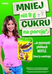 Przybylska po raz drugi w kampanii NESTLÉ