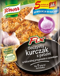 Soczysty kurczak z czosnkową nutą