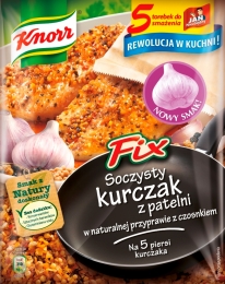 Soczysty kurczak z czosnkową nutą