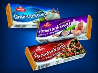 Serki topione śmietankowe